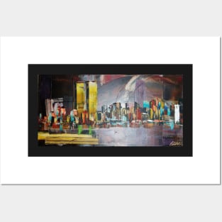 attacks on New York City twin towers 9/11 Posters and Art